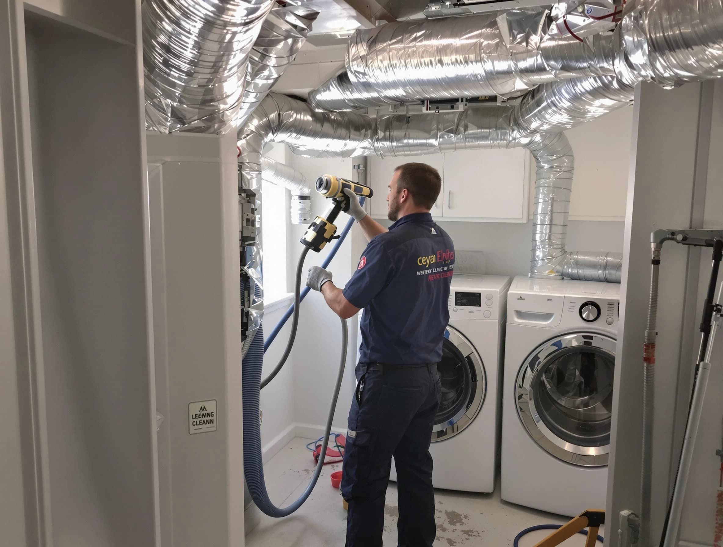 Rio Communities Dryer Vent Cleaning specialist using advanced equipment for thorough duct cleaning in Rio Communities