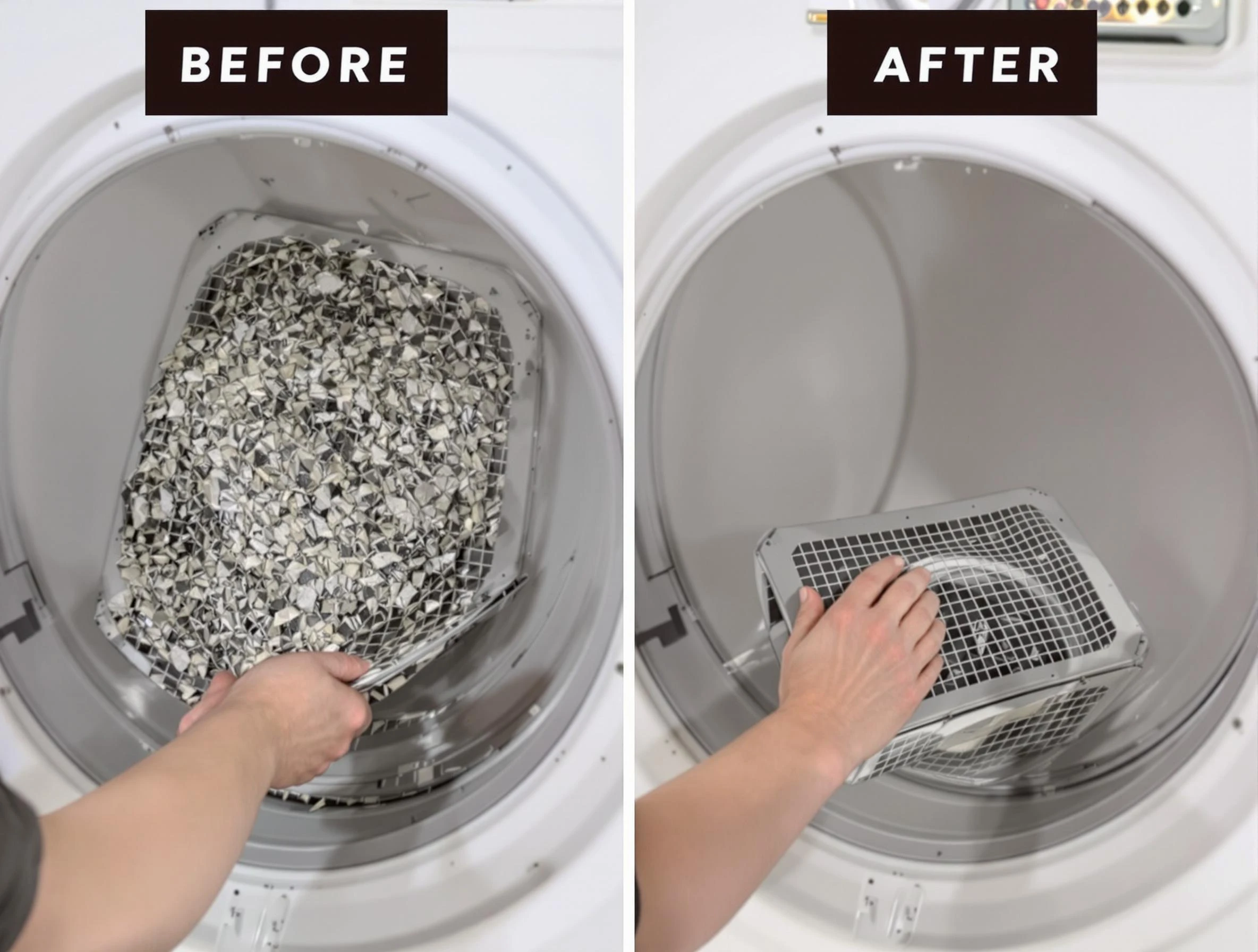 Professional lint trap cleaning by Rio Communities Dryer Vent Cleaning in Rio Communities
