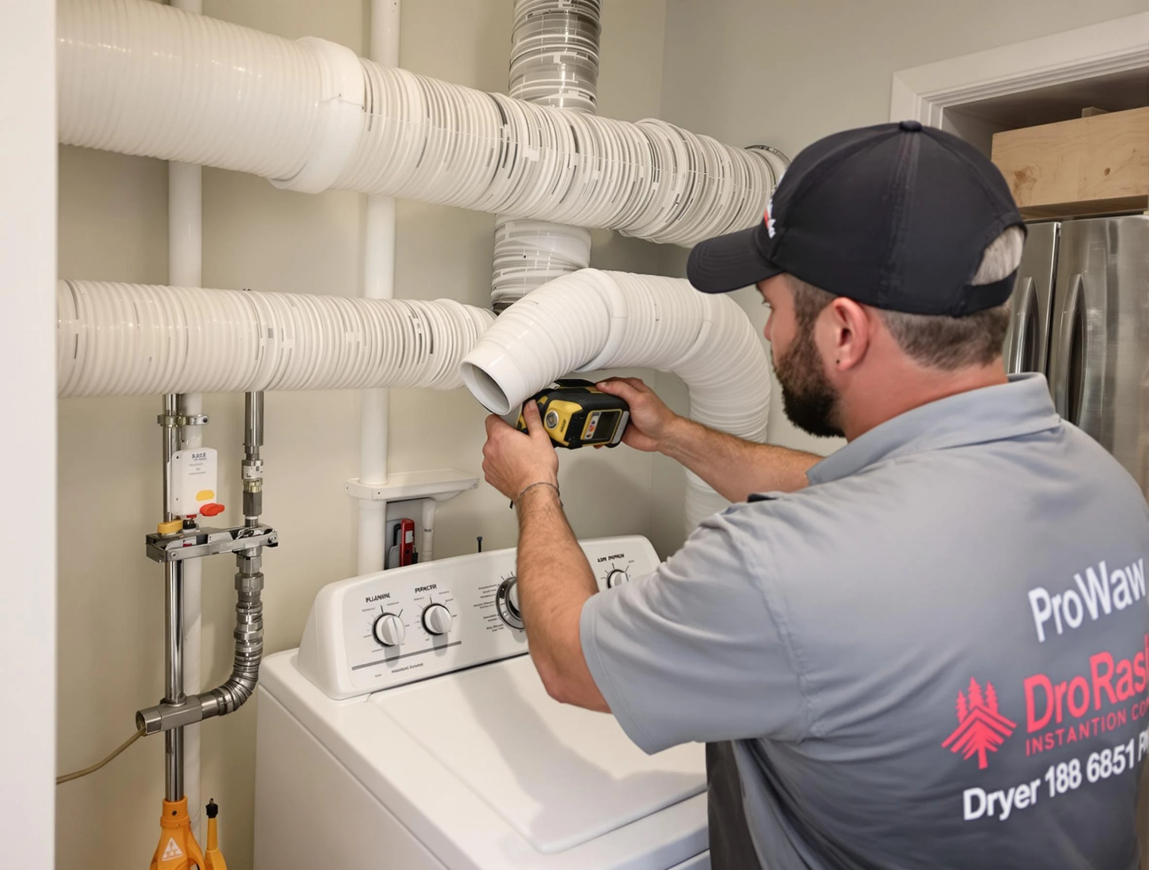 Professional dryer vent hose installation by Rio Communities Dryer Vent Cleaning in Rio Communities